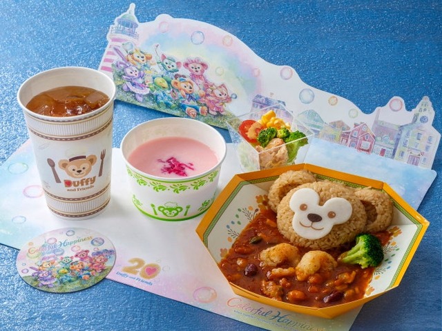 ダッフィーのスペシャルセット（シーフード）¥2,380（C）Disney