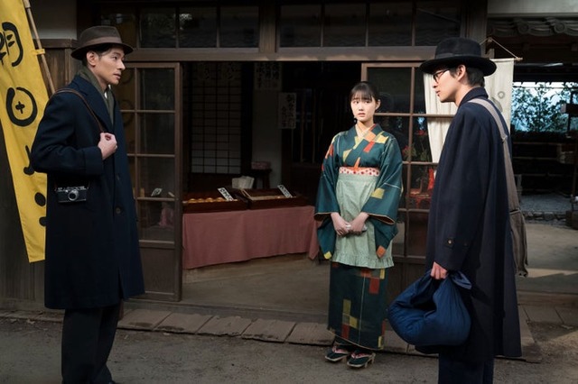 中島歩、原菜乃華、北村匠海「あんぱん」第43話（C）NHK