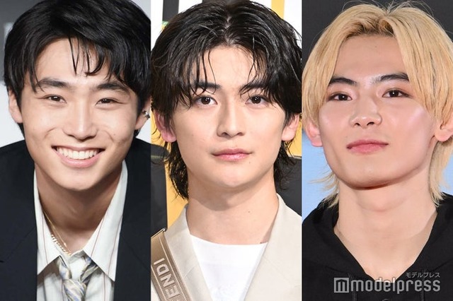 八村倫太郎、高橋文哉、NOA（C）モデルプレス