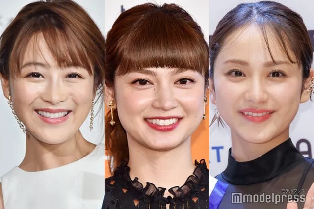 鈴木奈々、平愛梨、平祐奈（C）モデルプレス