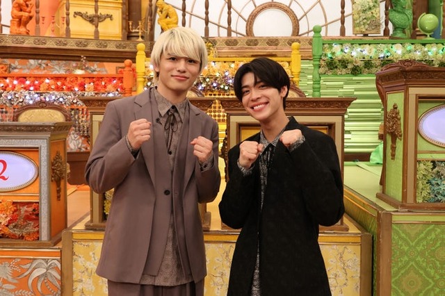 篠塚大輝、松島聡（C）フジテレビ