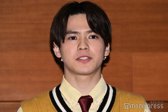 取材会に出席した北川拓実（C）モデルプレス