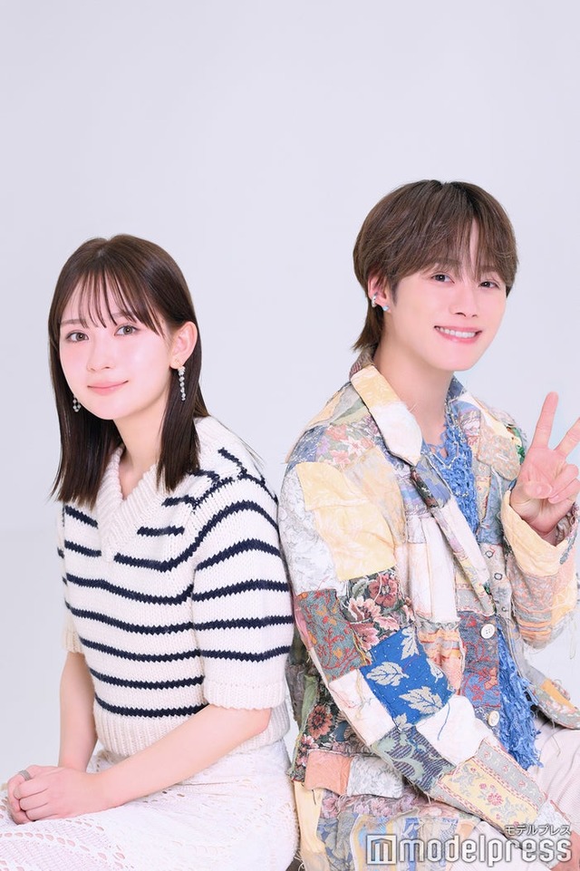 モデルプレスのインタビューに応じた畑芽育＆大橋和也（C）モデルプレス