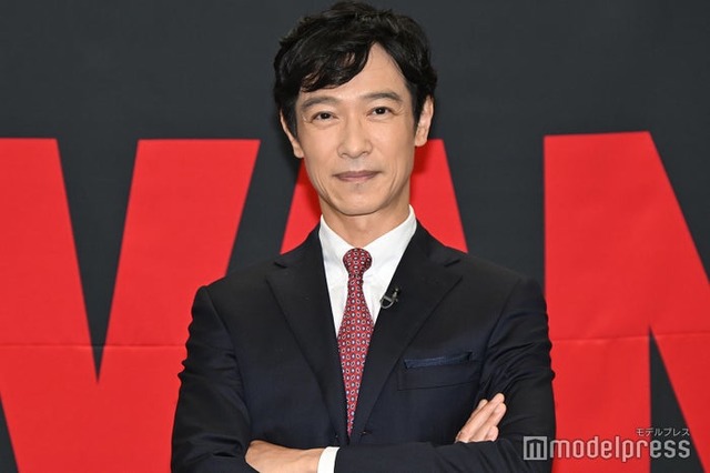 「VIVANT」続編制作決定取材会に出席した堺雅人（C）モデルプレス