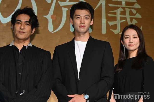 「看守の流儀」キャスト囲み会見に出席した北村一輝、竹内涼真、木村文乃（C）モデルプレス