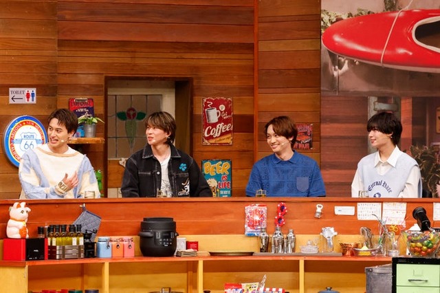 小島健、末澤誠也、藤原丈一郎、大西流星（C）カンテレ