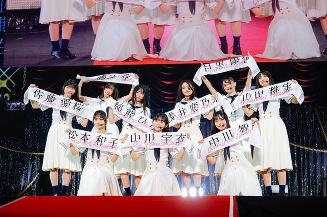 櫻坂46「四期生 First Showcase」撮影：上山陽介