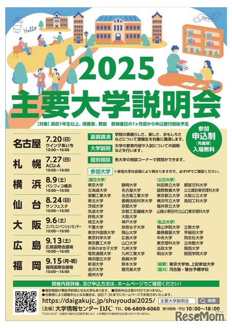 主要大学説明会2025