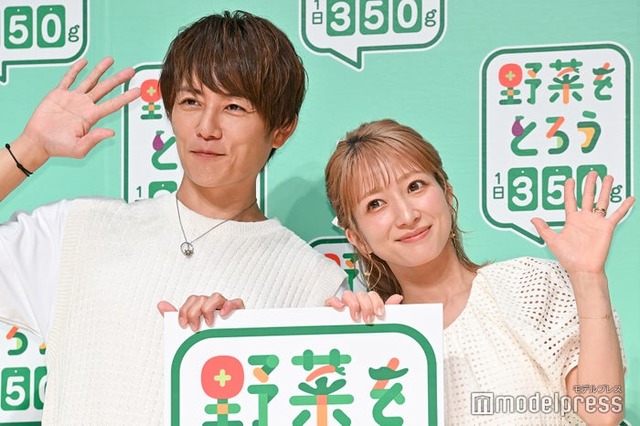 辻希美、杉浦太陽（C）モデルプレス