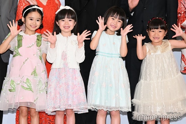 「SPY×FAMILY」アーニャを演じる泉谷星奈、月野未羚、西山瑞桜、村方乃々佳（C）モデルプレス