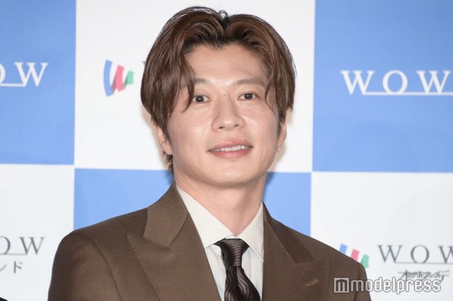 完成報告会に出席した田中圭（C）モデルプレス