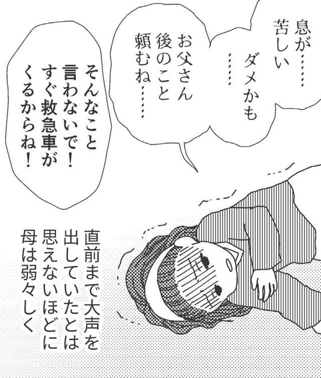 突然倒れた母、もう限界だった。もっと私がしっかり母を支えなければ！【毒親絶縁日記 ＃10】