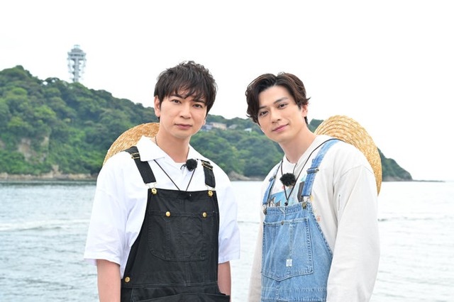 松本潤、新田真剣佑（C）TBS