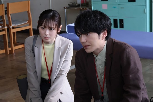 福原遥、林遣都「明日はもっと、いい日になる」（C）フジテレビ