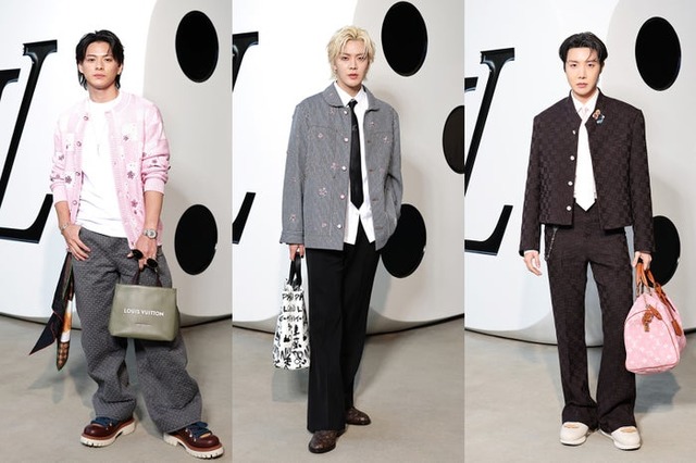 （左から）平野紫耀、YUTA、J-HOPE（提供写真）