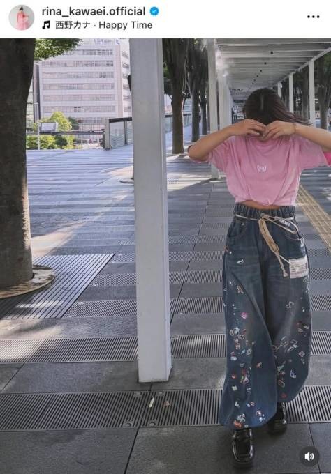 川栄李奈、西野カナのライブへ！お腹チラリの参戦コーデに「プライベートもお洒落」「可愛い」の声