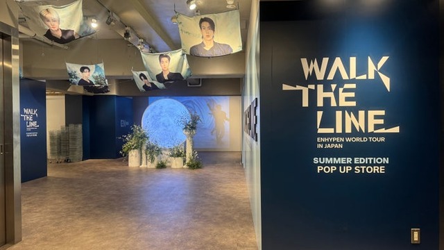 「ENHYPEN WORLD TOUR ‘WALK THE LINE’ IN JAPAN -SUMMER EDITION- POP UP STORE」（P）&（C） BELIFT LAB Inc.