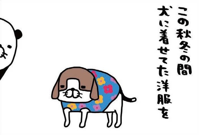 秋冬は犬に洋服を着せていたけど、最近は裸　久しぶりすぎて、ついとっちゃう行動は？【パンダと犬 ＃33】