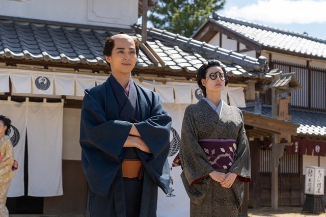 横浜流星、橋本愛「べらぼう～蔦重栄華乃夢噺～」第25話（C）NHK