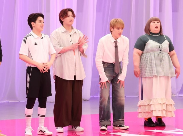 宮近海斗、吉澤閑也、松倉海斗、かなで（C）フジテレビ