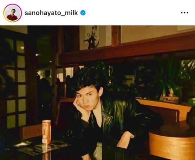 「お顔そっくり」佐野勇斗、激似！？父親の若き日SHOTにファン驚き「親子でビジュイイじゃん」