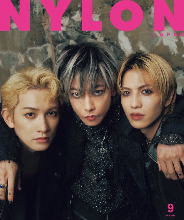 「NYLON JAPAN」9月号（カエルム、7月28日発売）表紙：町田啓太、佐藤健、志尊淳（C）NYLON JAPAN
