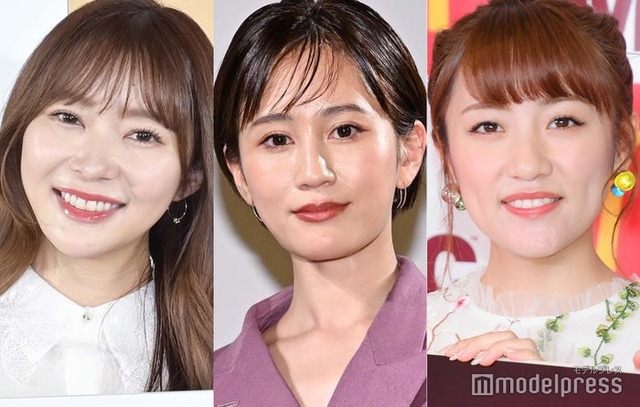 指原莉乃、前田敦子、高橋みなみ（C）モデルプレス