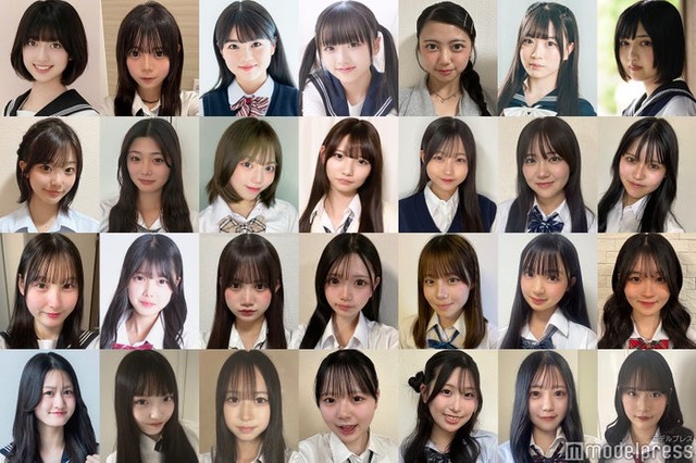 「高一ミスコン2025」候補者の一部