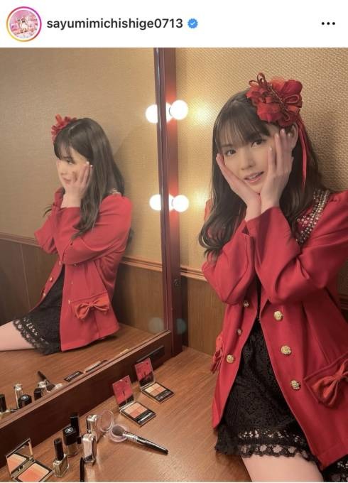 今夏で芸能界引退の道重さゆみ、思い出のつまった会場でのオフSHOTに「エモくて大好き」「写真集にして欲しい」の声