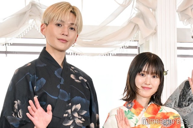 「隣のステラ」七夕☆（ステラ）イベントに出席した八木勇征、福本莉子（C）モデルプレス