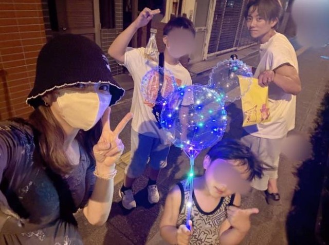 第5子妊娠中の辻希美、家族4人でパシャリ！七夕祭り満喫SHOT公開「楽しんで来ました」