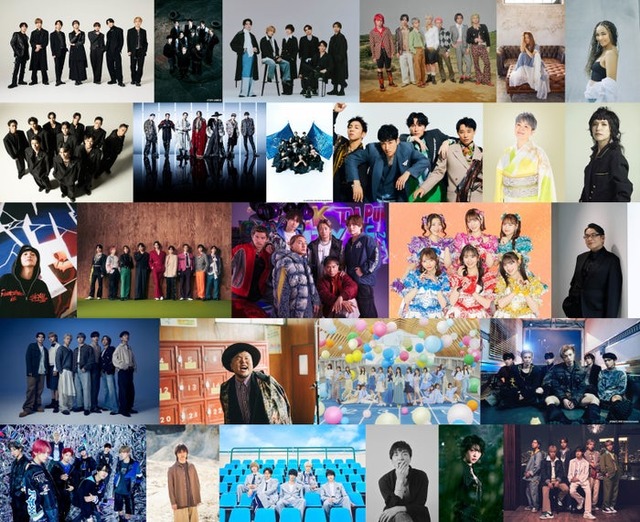 「音楽の日2025」第3弾出演アーティスト（C）TBS