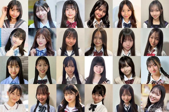 「中一ミスコン2025」候補者の一部
