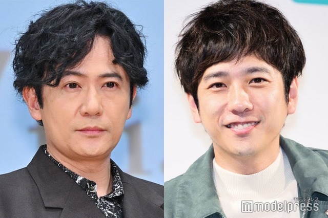稲垣吾郎、二宮和也（C）モデルプレス