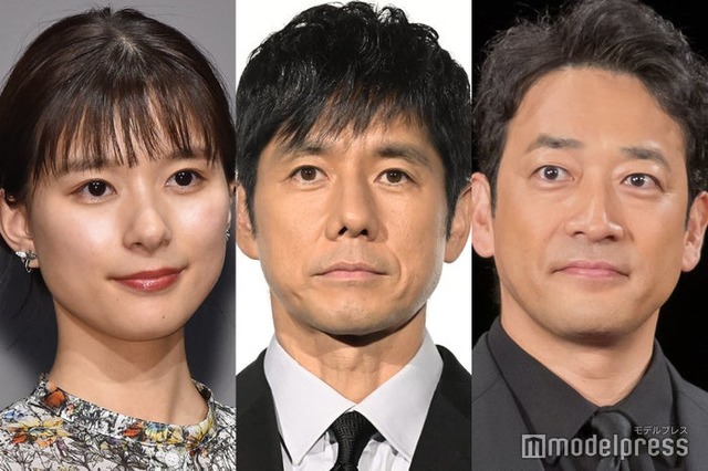 （左から）芳根京子、西島秀俊、迫田孝也（C）モデルプレス