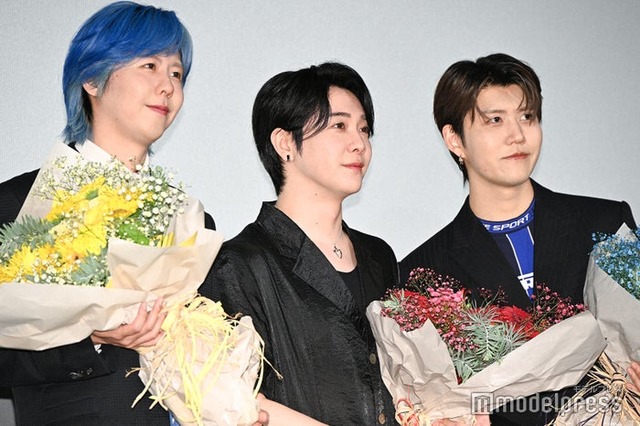 Mrs. GREEN APPLE（左から）藤澤涼架、大森元貴、若井滉斗（C）モデルプレス