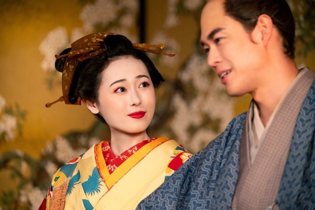 福原遥、宮沢氷魚「べらぼう～蔦重栄華乃夢噺～」第27話（C）NHK