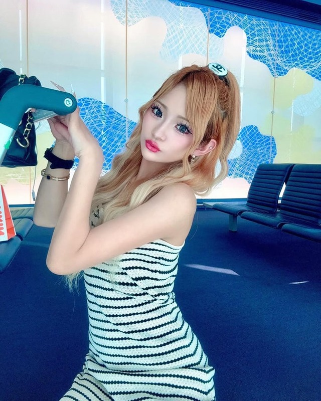 イメチェン前の姿／倉八音羽 Instagramより