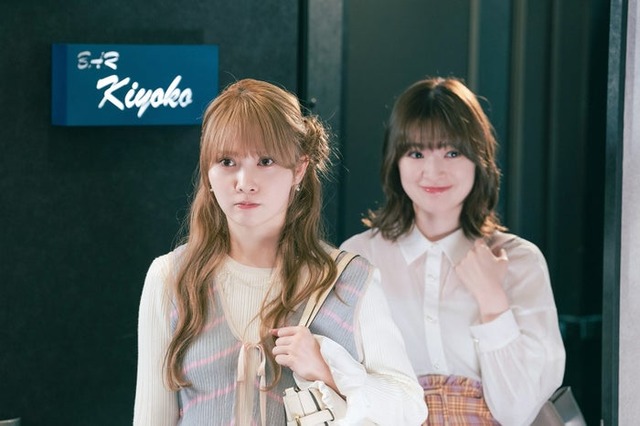 加藤史帆、優希美青（C）「彩香ちゃんは弘子先輩に恋してる 2nd Stage」製作委員会・MBS／第4話より