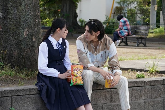 早坂美海、ラウール「愛の、がっこう。」第2話（C）フジテレビ