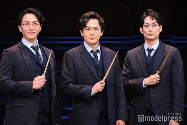 会見に出席した大貫勇輔、稲垣吾郎、平岡祐太（C）モデルプレス