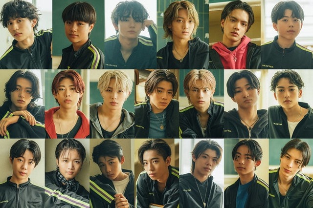 「THE LAST PIECE」4次審査進出者20人／（上段左から）YUTA、YU、TAIKI、TAICHI、SHO、RYOTO（中段左から）RUI、REN、RAIKI、KEITO、KEI、KANTA、KANON（下段左から）KAIRI、ISANA、HAL、GOICHI、COTA、AOI、ADAM／画像提供：BMSG