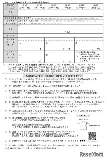 第75回埼玉県統計グラフコンクール