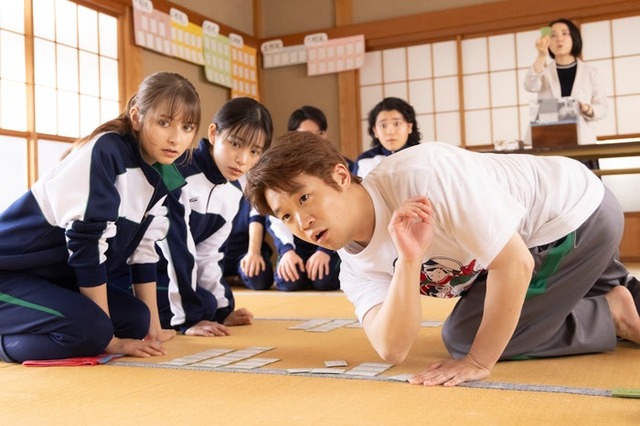 嵐莉菜、當真あみ、矢本悠馬「ちはやふる−めぐり−」第3話（C）日本テレビ