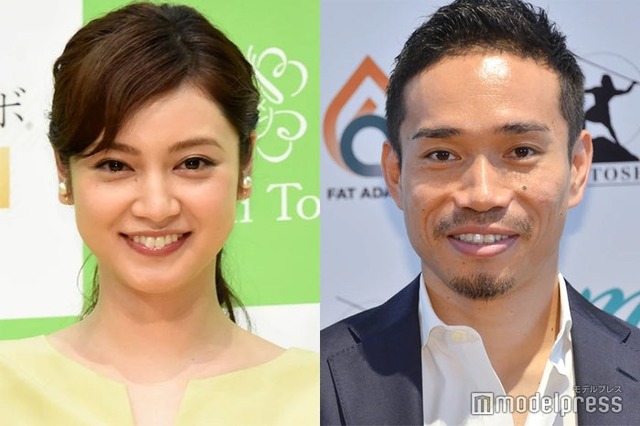 平愛梨、長友佑都選手（C）モデルプレス