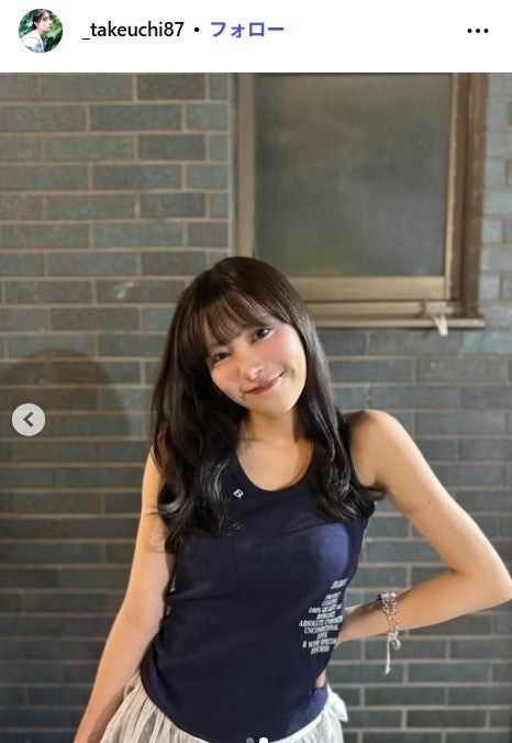 竹内花Instagramより