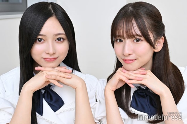 モデルプレスのインタビューに応じた井上和、菅原咲月（C）モデルプレス