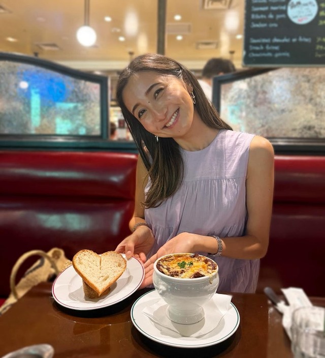 近藤夏子アナウンサーInstagramより