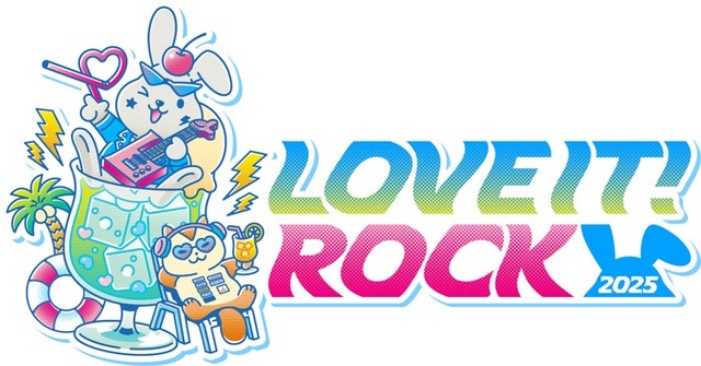 「LOVE IT！ ROCK 2025」ロゴ（C）TBS