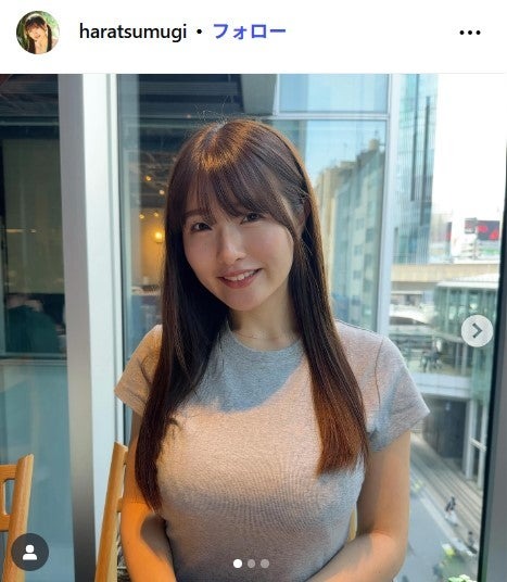 原つむぎInstagramより